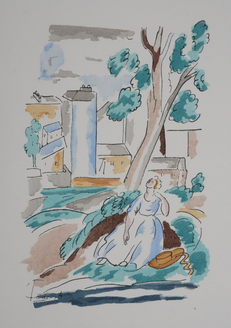 Adolphe FEDER : Repos sous l&