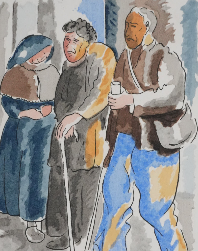 Adolphe FEDER : Les pauvres à l&