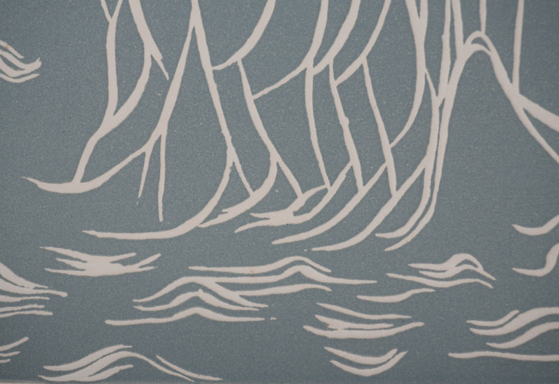 Jacques HEROLD : Mère Nature (monochrome), Gravure originale signée
