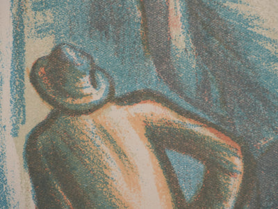Jan RAMBOUSEK : Les nouvelles du jour, Lithographie originale signée