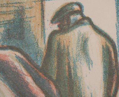 Jan RAMBOUSEK : Les nouvelles du jour, Lithographie originale signée