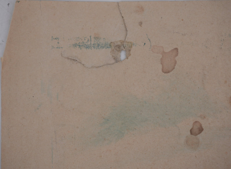 Georges MANZANA-PISSARRO : Les génies, Dessin original signé