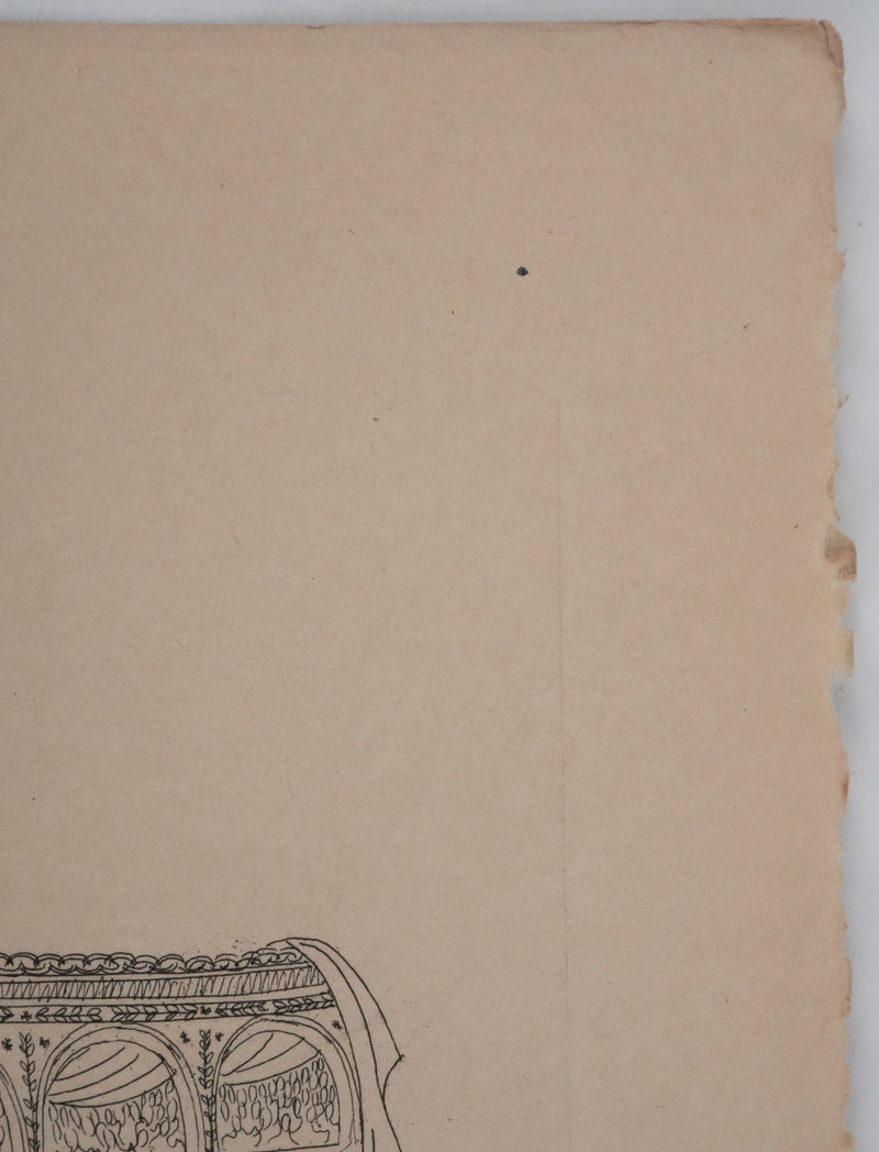 Louis TOUCHAGUES : La corrida, Gravure originale