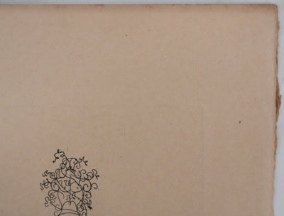 Louis TOUCHAGUES : Discussion intime, Gravure originale