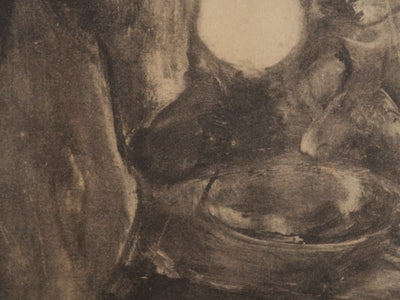 Edgar DEGAS : La toilette, Lithographie