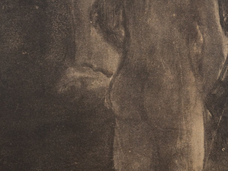 Edgar DEGAS : La toilette, Lithographie