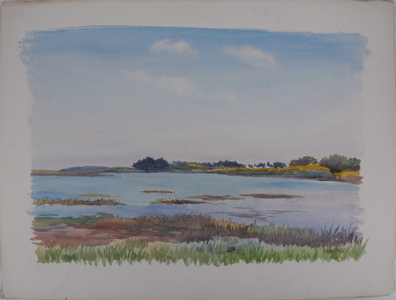 Salomon Alfred BOISECQ : Au bord de l&