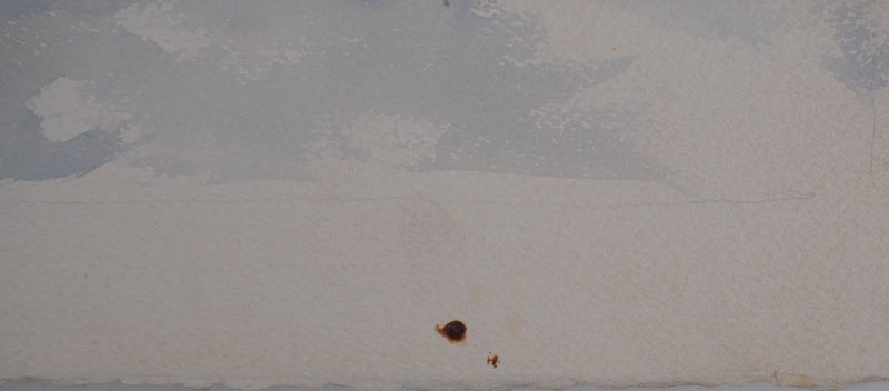 Salomon Alfred BOISECQ : Mas provençale, Aquarelle originale signée