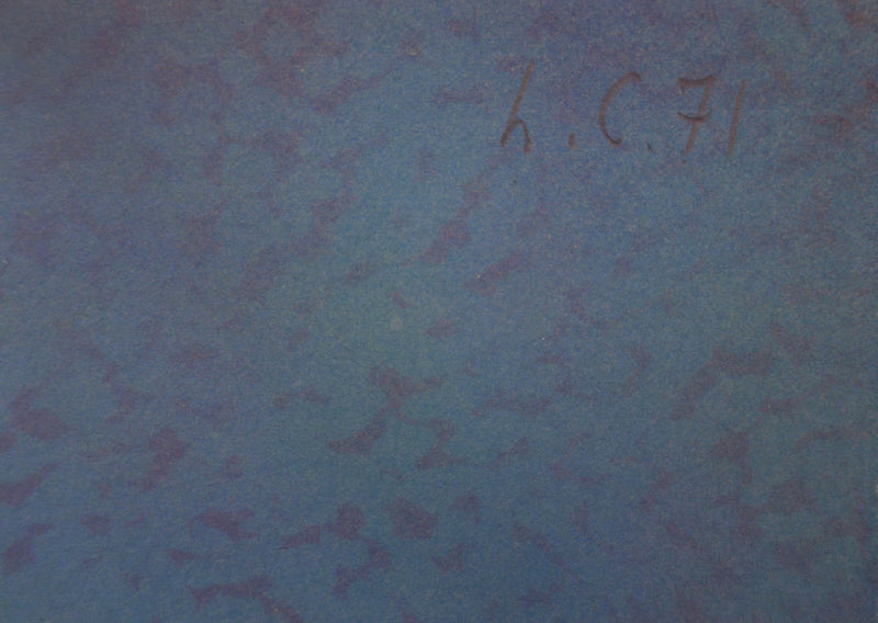 Leonardo CREMONINI : Voyage en train, Lithographie originale (photo de détail 2) - Crédit photo : Galerie Art.Paris