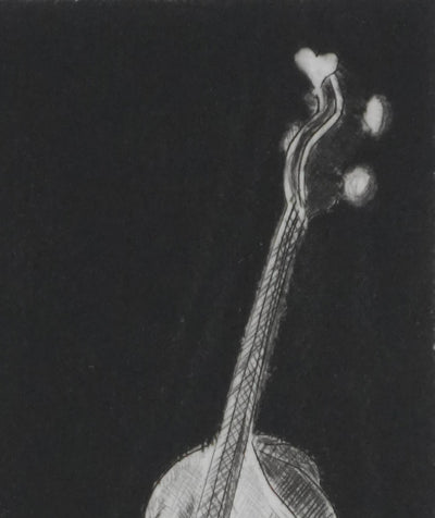 Camille COMBE : Echo, Gravure originale signée