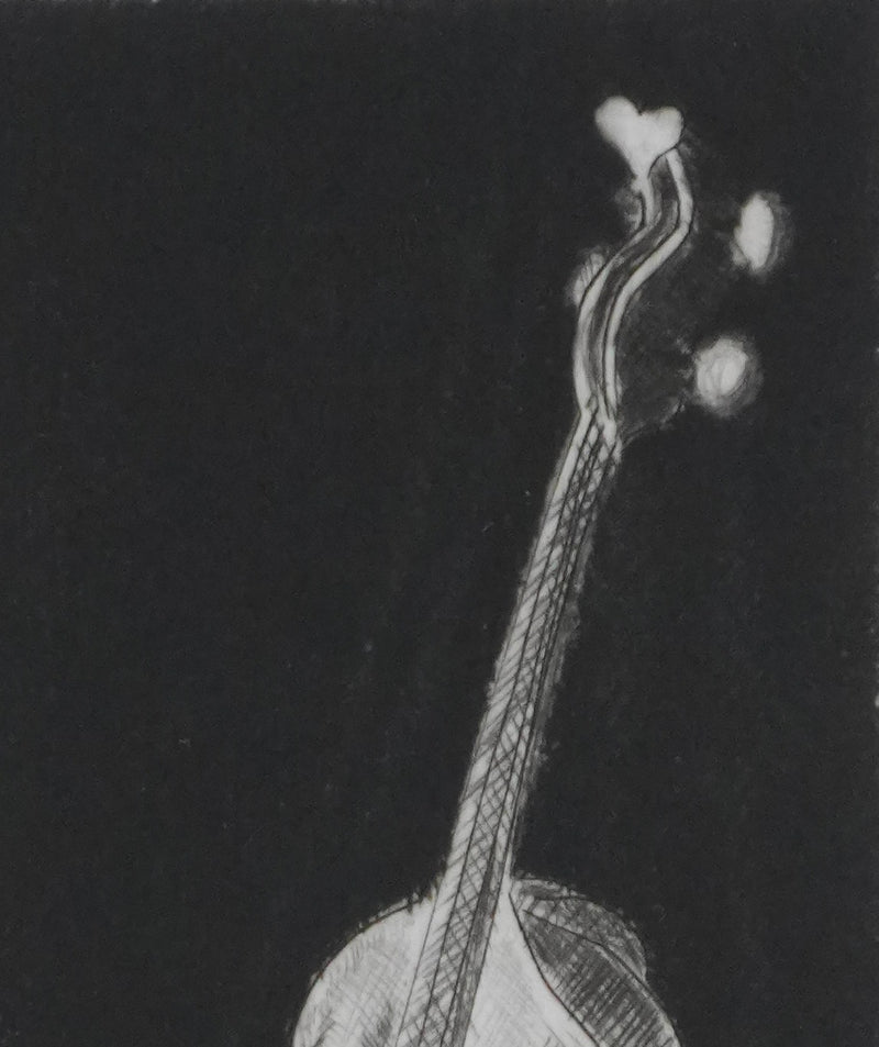 Camille COMBE : Echo, Gravure originale signée