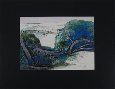 Maurice GENIS : Les pins sur la dune, Dessin original signé