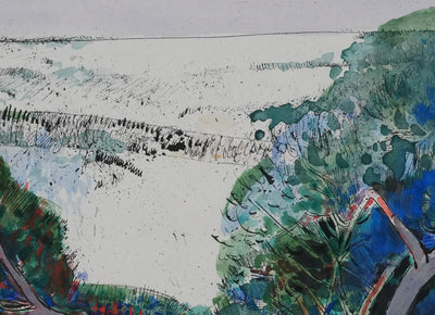 Maurice GENIS : Les pins sur la dune, Dessin original signé