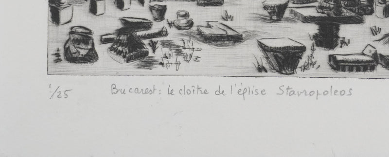 Camille COMBE : Bucarest, le cloître de l&