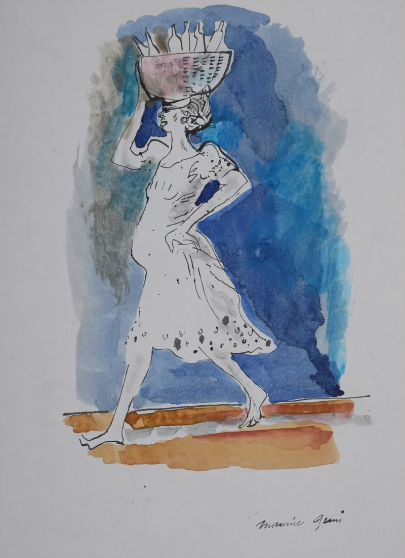 Maurice GENIS : La porteuse d&