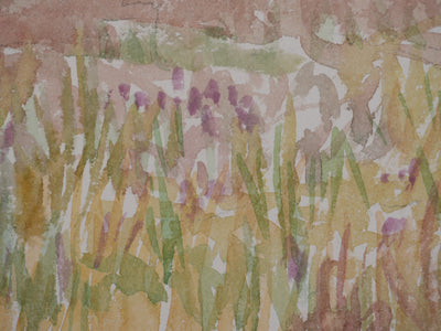 Salomon Alfred BOISECQ : Maison en Provence, Aquarelle originale signée