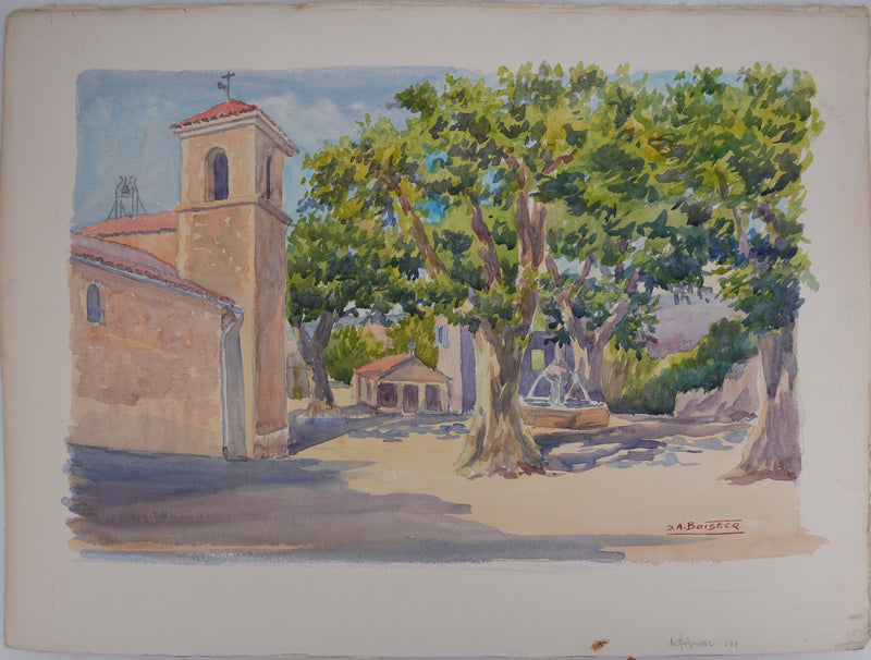 Salomon Alfred BOISECQ : La place de l&