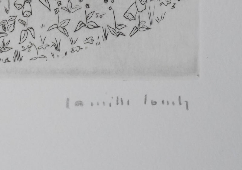 Camille COMBE : Nature en dialogue, Gravure originale signée