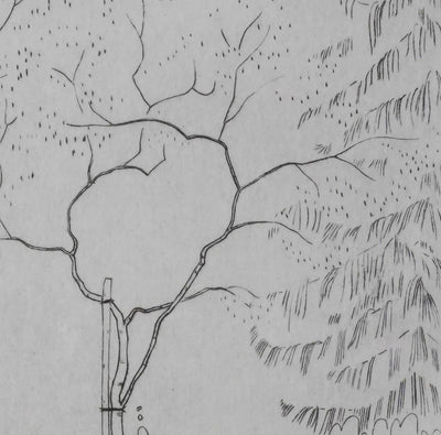 Camille COMBE : Nature en dialogue, Gravure originale signée