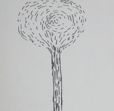 Henri BOSCO : L'arbre sous l'étoile, Autographe et dessin original signé