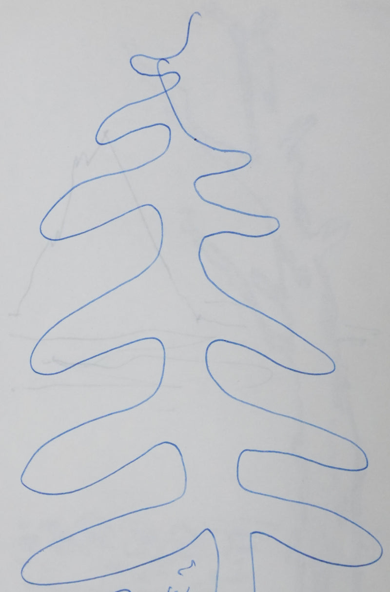 BRASSAI (Gyula HALÁSZ) : Les serpents sur nos têtes, Dessin original signé