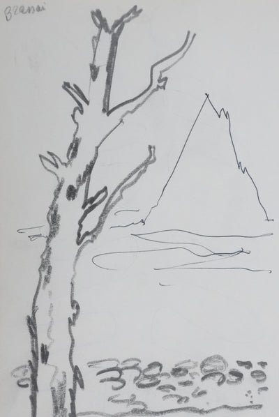 BRASSAI (Gyula HALÁSZ) : Les serpents sur nos têtes, Dessin original signé