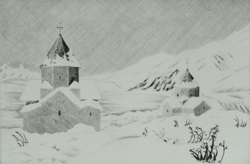 Camille COMBE : Arménie, Neige d&