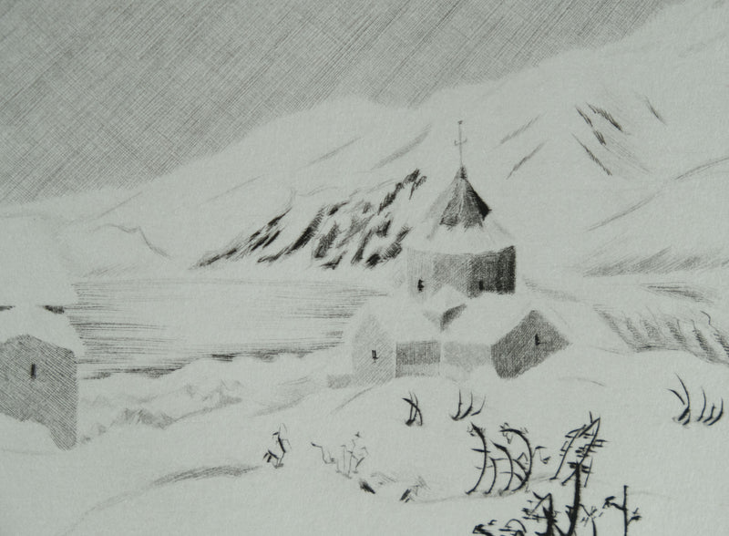 Camille COMBE : Arménie, Neige d&