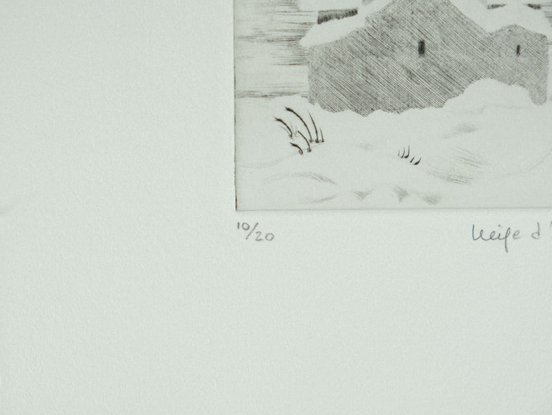 Camille COMBE : Arménie, Neige d&