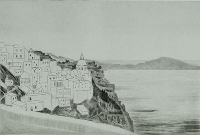 Camille COMBE : Phiza la blanche, Gravure originale signée