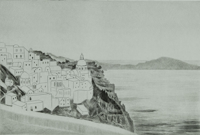 Camille COMBE : Phiza la blanche, Gravure originale signée