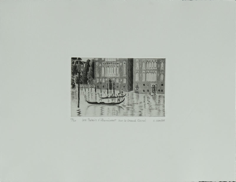 Camille COMBE : Venise, Les Palais s&