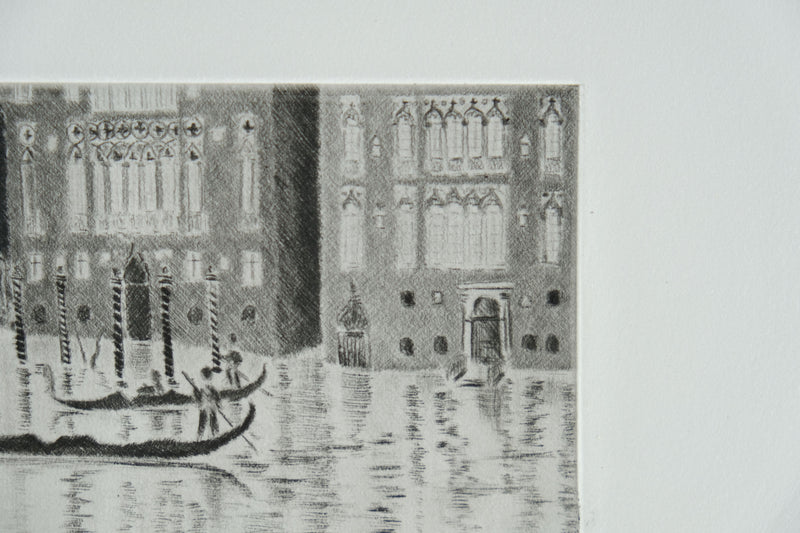 Camille COMBE : Venise, Les Palais s&