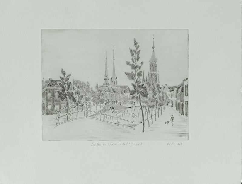 Camille COMBE : Delft, en revenant de l&