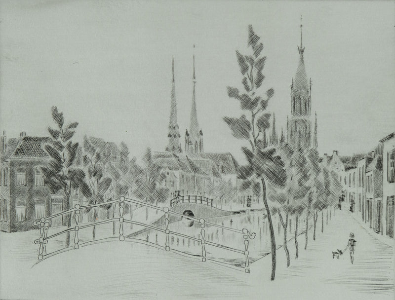 Camille COMBE : Delft, en revenant de l&