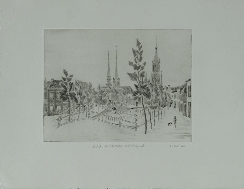 Camille COMBE : Delft, en revenant de l&