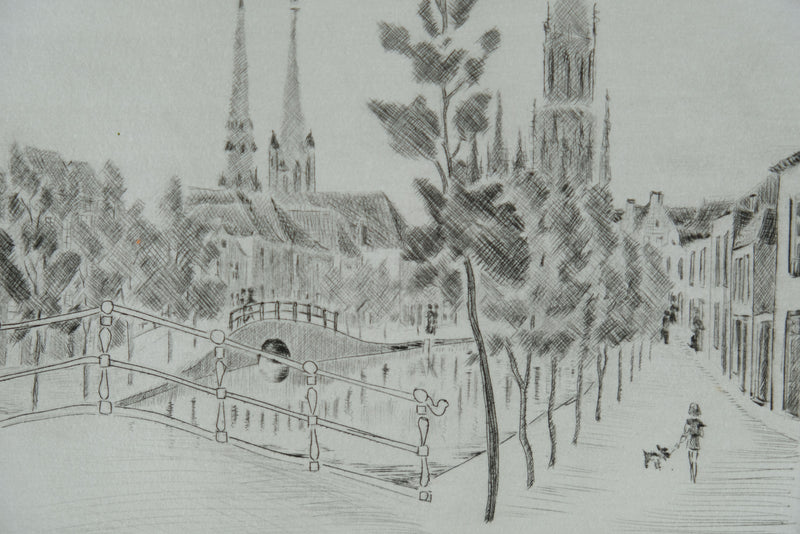 Camille COMBE : Delft, en revenant de l&
