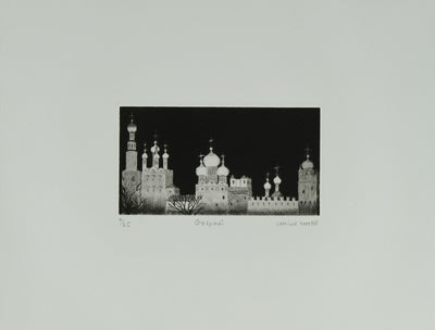 Camille COMBE : Gospodi, Gravure originale signée