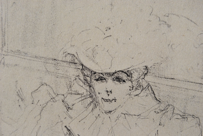 Henri DE TOULOUSE-LAUTREC : Mademoiselle Lender, Gravure originale (photo de détail 6) - Crédit photo : Galerie Art.Paris