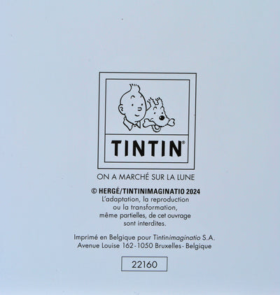  HERGE : Tintin - On a marché sur la lune, Affiche originale (photo de détail 6) - Crédit photo : Galerie Art.Paris