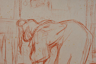 Henri DE TOULOUSE-LAUTREC : La femme de chambre, Gravure originale (photo de détail 5) - Crédit photo : Galerie Art.Paris