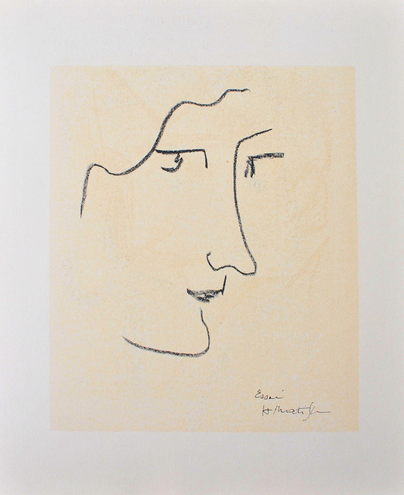 Henri MATISSE : Jeune beautée, Lithographie originale (photo de détail 6) - Crédit photo : Galerie Art.Paris