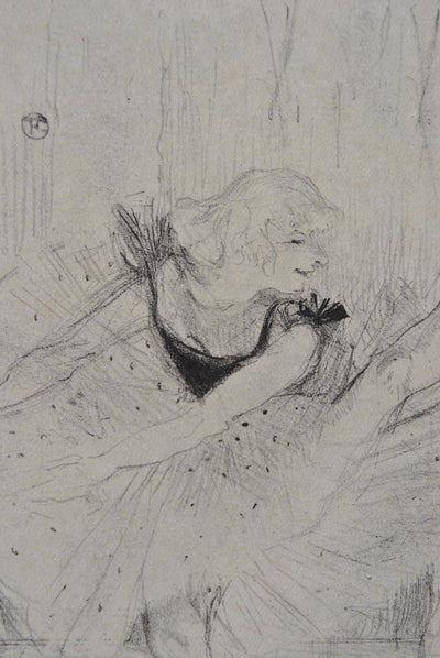 Henri DE TOULOUSE-LAUTREC : La ballerine, Gravure originale (photo de détail 4) - Crédit photo : Galerie Art.Paris