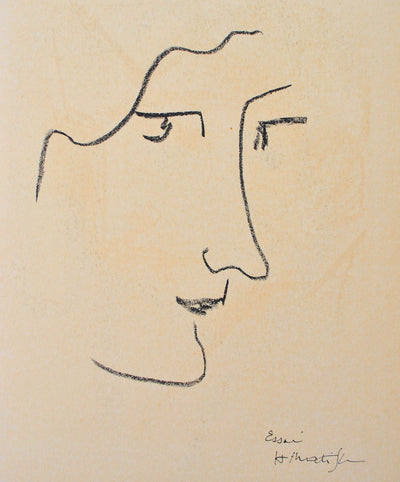 Henri MATISSE : Jeune beautée, Lithographie originale (photo de détail 8) - Crédit photo : Galerie Art.Paris