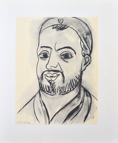 Henri MATISSE : Le notable marocain, Lithographie originale (vue générale) - Crédit photo : Galerie Art.Paris