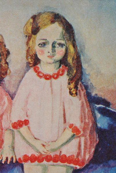 Kees VAN DONGEN : Les deux soeurs, Gravure signée