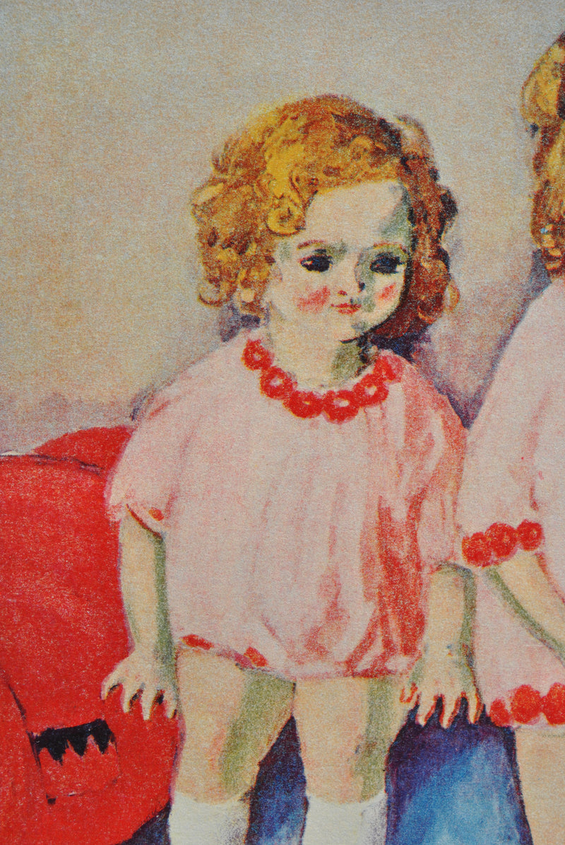 Kees VAN DONGEN : Les deux soeurs, Gravure signée
