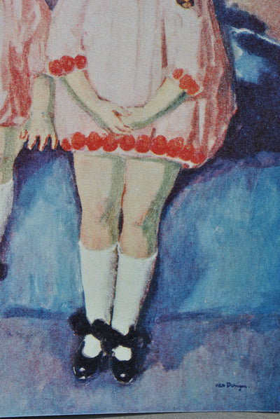 Kees VAN DONGEN : Les deux soeurs, Gravure signée