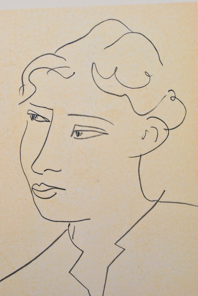 Henri MATISSE : Jacqueline Picasso, Lithographie originale (photo de détail 9) - Crédit photo : Galerie Art.Paris