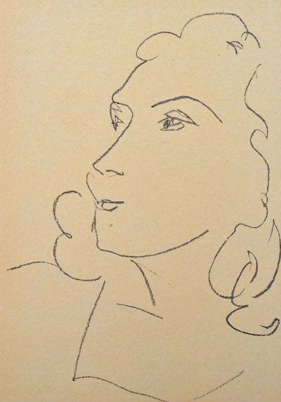 Henri MATISSE : Jeune homme fringant, Lithographie originale (photo de détail 8) - Crédit photo : Galerie Art.Paris